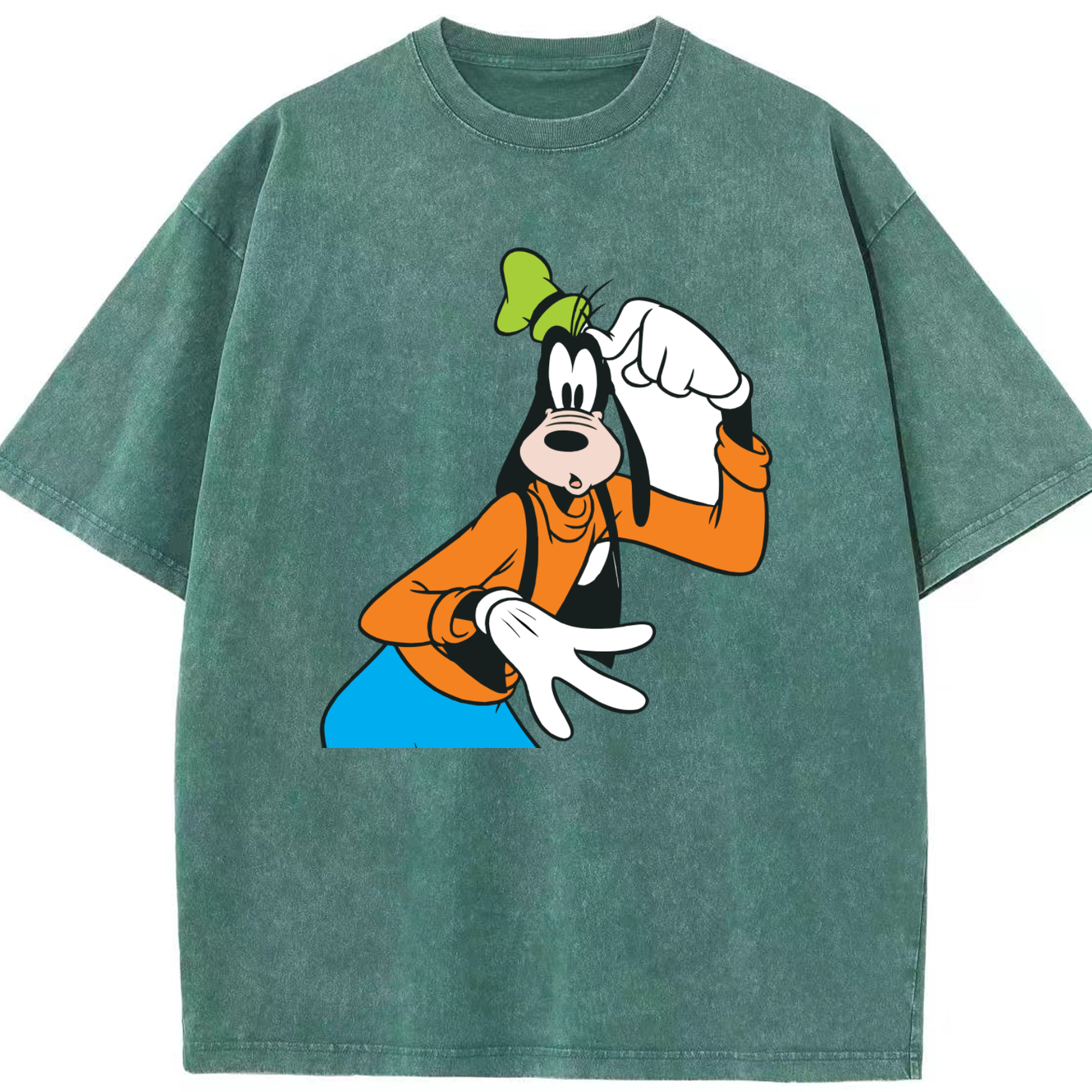 （画像用） ミッキーマウス Mickey Mouse 綿100% ヴィンテージ風 半袖Tシャツ（フロントプリント）